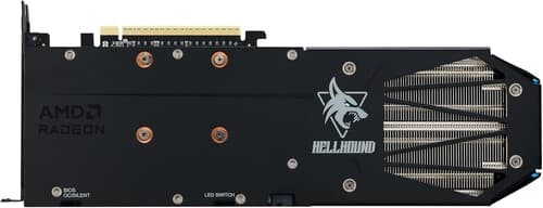 PowerColor Видеокарта PowerColor AMD Radeon RX 9060 XT Hellhound OC [RX9060XT 16G-L/OC], фото 12
