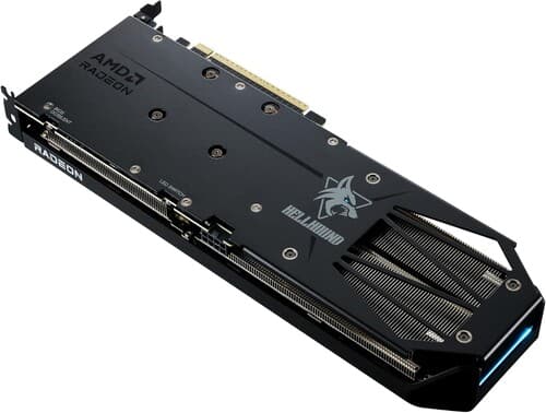 PowerColor Видеокарта PowerColor AMD Radeon RX 9060 XT Hellhound OC [RX9060XT 16G-L/OC], фото 14