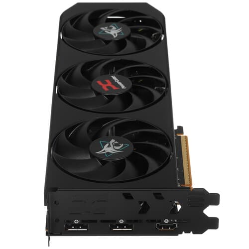 PowerColor Видеокарта PowerColor AMD Radeon RX 9060 XT Hellhound OC [RX9060XT 16G-L/OC], фото 3