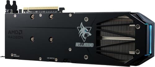 PowerColor Видеокарта PowerColor AMD Radeon RX 9060 XT Hellhound OC [RX9060XT 16G-L/OC], фото 13
