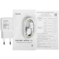 Tecno 6.67" Смартфон Tecno SPARK 30C 128 ГБ зеленый, фото 11