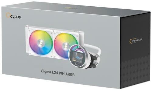 Система охлаждения Ocypus Sigma L24 ARGB  белая thumb 8