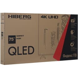 HIBERG 75" (190.5 см) Телевизор HIBERG QLED 75Y черный, фото 12