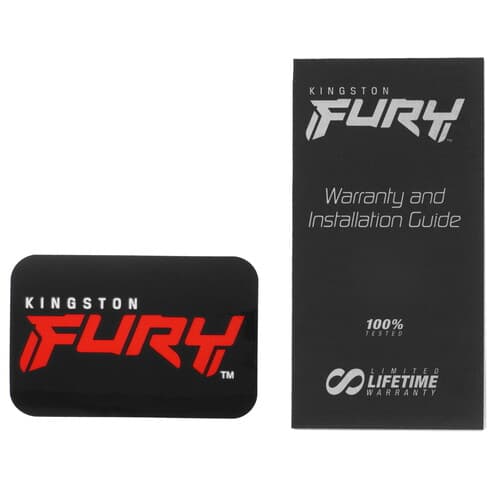 Kingston FURY Оперативная память Kingston Fury Beast Black AMD [KF552C36BBE-16] 16 ГБ, фото 3
