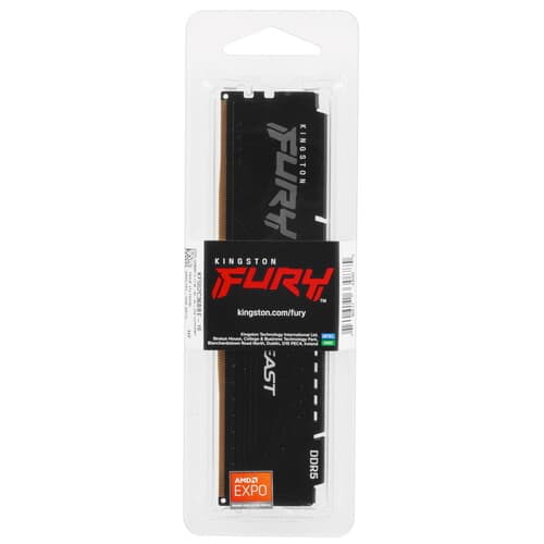 Kingston FURY Оперативная память Kingston Fury Beast Black AMD [KF552C36BBE-16] 16 ГБ, фото 4