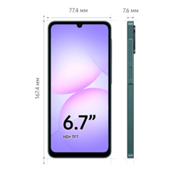 Samsung 6.7" Смартфон Samsung Galaxy A07 64 ГБ зеленый, фото 20