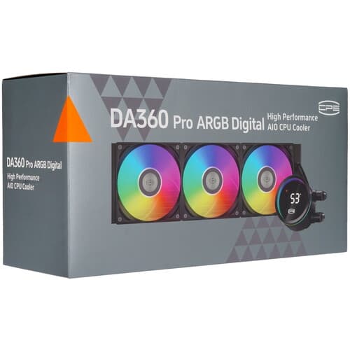 Система охлаждения PCCooler DA360 Pro ARGB Digital черная thumb 11