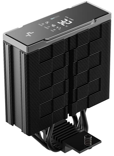 DEEPCOOL Кулер для процессора DEEPCOOL AK400 G2 DIGITAL NYX [R-AK400G2-BKNNMN-GJD-1] черный, фото 18