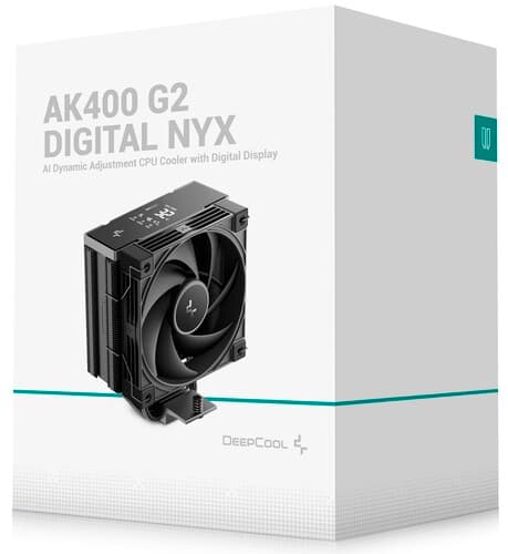 DEEPCOOL Кулер для процессора DEEPCOOL AK400 G2 DIGITAL NYX [R-AK400G2-BKNNMN-GJD-1] черный, фото 21