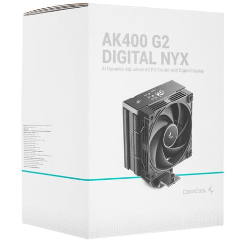 DEEPCOOL Кулер для процессора DEEPCOOL AK400 G2 DIGITAL NYX [R-AK400G2-BKNNMN-GJD-1] черный, фото 13