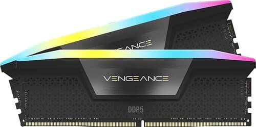 Corsair Оперативная память Corsair Vengeance RGB [CMH32GX5M2B6400C36] 32 ГБ