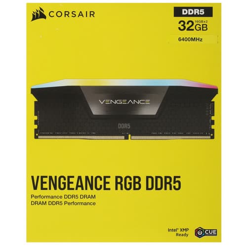 Corsair Оперативная память Corsair Vengeance RGB [CMH32GX5M2B6400C36] 32 ГБ, фото 6