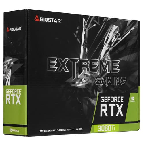 Biostar Видеокарта Biostar GeForce RTX 3060 Ti (LHR) [VN3606TM82], фото 8