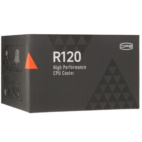 PCCooler Кулер для процессора PCCooler R120 [R120-XXNIXX-GL] черный, фото 7
