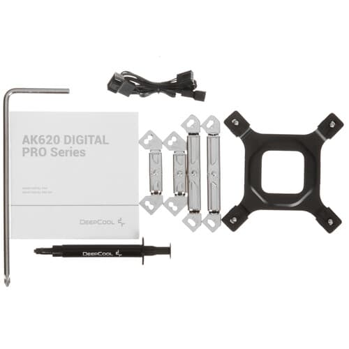 DEEPCOOL Кулер для процессора DEEPCOOL AK620 DIGITAL PRO WH [R-AK620-WHAPMN-G] белый, фото 10