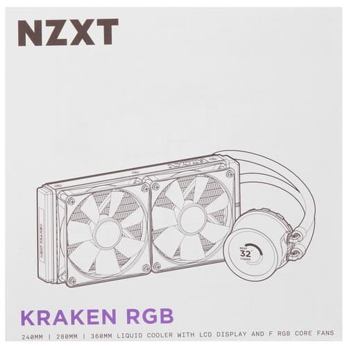 Система охлаждения NZXT Kraken 240 RGB черная thumb 11