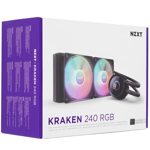 Система охлаждения NZXT Kraken 240 RGB черная thumb 12