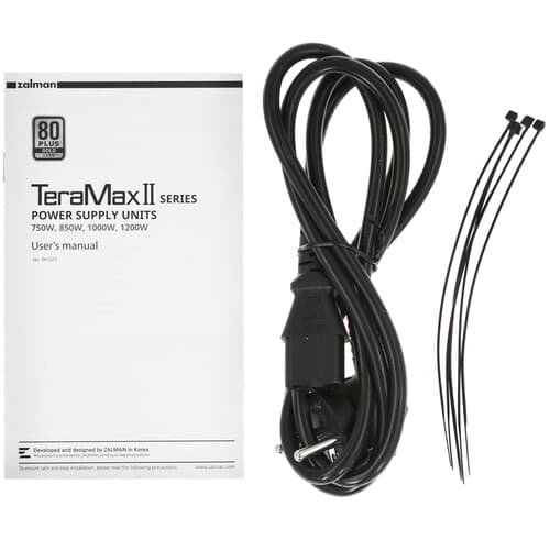 Блок питания ZALMAN TeraMax II 1200W [ZM1200-TMX2] черный thumb 6