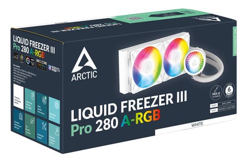 Система охлаждения ARCTIC Liquid Freezer III Pro 280 A-RGB  белая thumb 14
