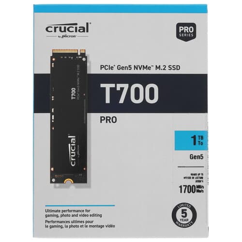 1000 ГБ M.2 NVMe накопитель Crucial T700 [CT1000T700SSD3] thumb 5