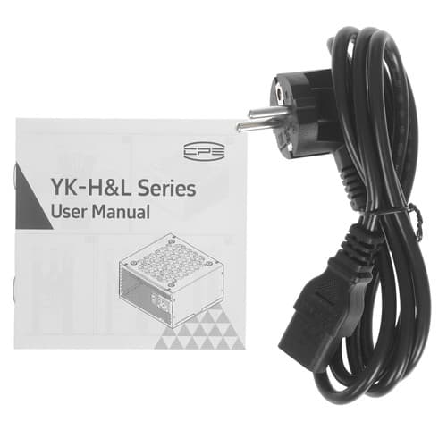 Блок питания PCCooler YK550H [P3-YK550H-B1HWBK1-EU] черный thumb 6