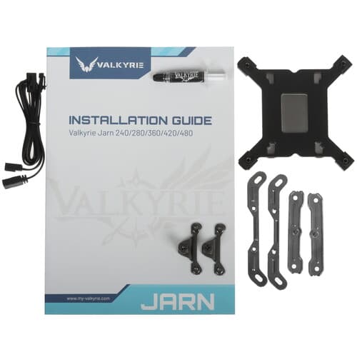 Система охлаждения Valkyrie Jarn 240  белая thumb 11