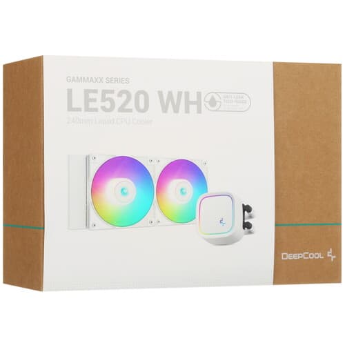 Система охлаждения DEEPCOOL LE520 WH  белая thumb 11