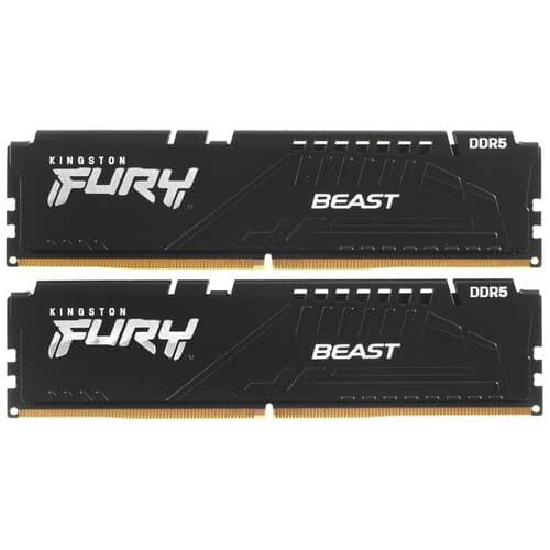 Kingston FURY Оперативная память Kingston FURY Beast Black [KF556C36BBEK2-32] 32 ГБ