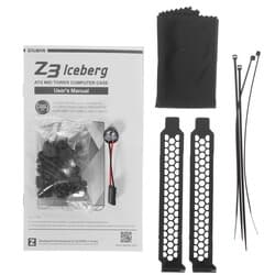 ZALMAN Корпус ZALMAN Z3 Iceberg [Z3 Iceberg Black] черный, фото 14