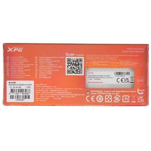 XPG (ADATA) Оперативная память ADATA XPG Lancer [AX5U6000C3032G-CLAWH] 32 ГБ, фото 3