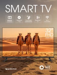 Topdevice 32" (81 см) Телевизор Topdevice TDWC32BF3260V черный, фото 19