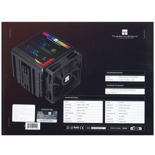 Thermalright Кулер для процессора Thermalright Peerless Assassin 140 Digital  черный, фото 12
