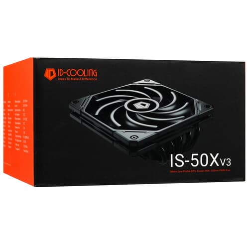 ID-Cooling Кулер для процессора ID-COOLING IS-50X V3  черный, фото 9