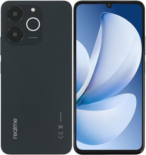 realme 6.74" Смартфон realme Note 70 128 ГБ черный