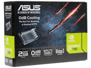 ASUS Видеокарта ASUS GeForce GT 730 Silent LP [GT730-SL-2GD5-BRK], фото 6