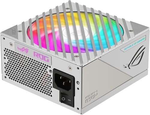 Блок питания ASUS ROG LOKI 850W Platinum White Edition [90YE00N2-B0NA00] белый thumb 9