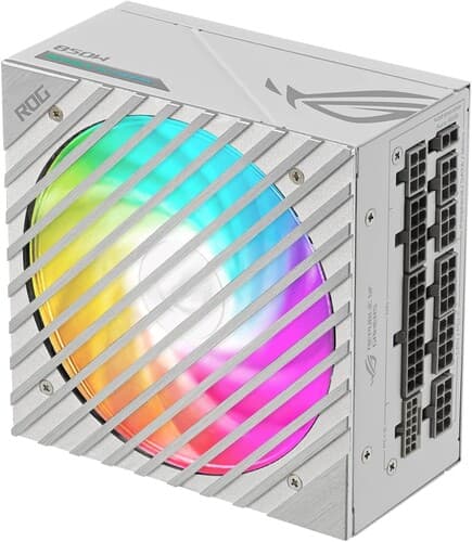 Блок питания ASUS ROG LOKI 850W Platinum White Edition [90YE00N2-B0NA00] белый thumb 12