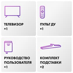 Haier 50" (127 см) Телевизор Haier 50 LED H1 черный, фото 6