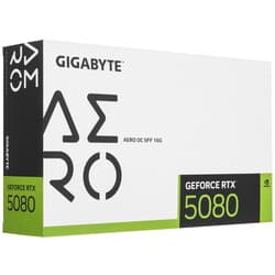 GIGABYTE Видеокарта GIGABYTE GeForce RTX 5080 AERO OC SFF [GV-N5080AERO OC-16GD], фото 11