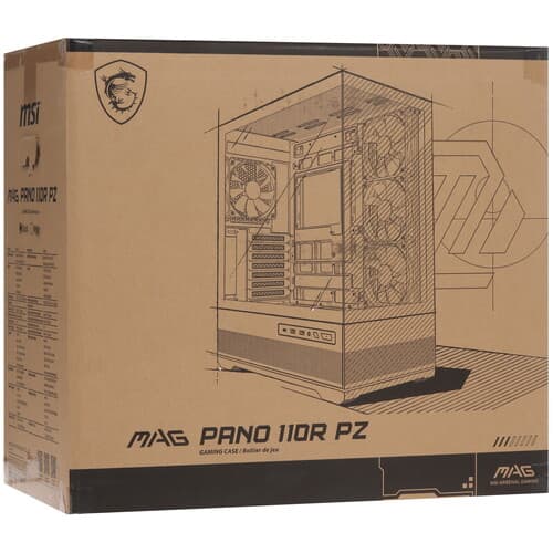 Корпус MSI MAG PANO 110R PZ [306-7G28R21-JA4] черный thumb 16