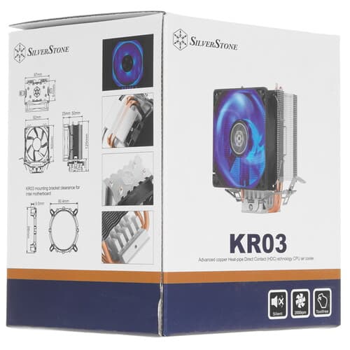 SilverStone Кулер для процессора SilverStone Kryton KR03 [SST-KR03] черный, фото 11