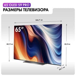 Haier 65" (165 см) Телевизор Haier H65S9UG PRO черный, фото 13