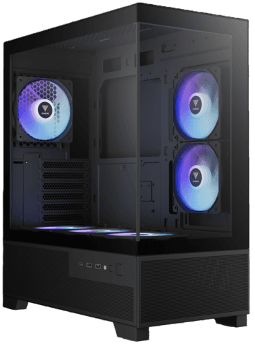Корпус GAMDIAS AURA GC12 ARGB [16332-622GB-30000-G] черный thumb 1