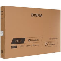 Digma 55" (140 см) Телевизор Digma DM-LED55UQB31 черный, фото 12