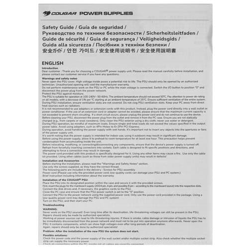 Блок питания Cougar STC 400 [31SC040.6433P] черный thumb 7