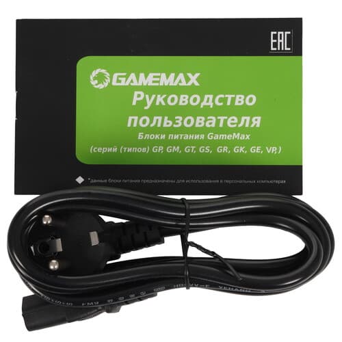 Блок питания GameMax VP-500 Modular RGB [VP-500-M-RGB] черный thumb 8