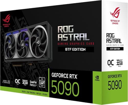 ASUS Видеокарта ASUS GeForce RTX 5090 ROG Astral BTF OC Edition [ROG-ASTRAL-RTX5090-O32G-BTF-GAMING], фото 17