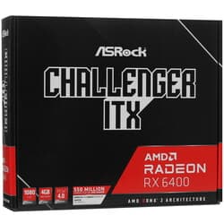 Asrock Видеокарта ASRock Radeon RX 6400 Challenger ITX [RX6400 CLI 4G], фото 9