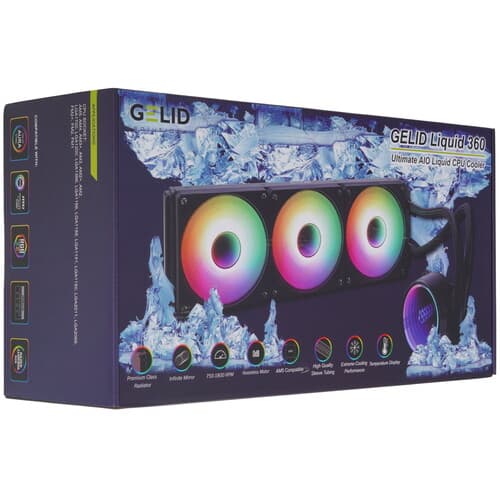 Система охлаждения GELID Liquid 360 черная thumb 10