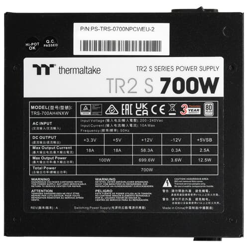 Блок питания Thermaltake TR2 S 700W [PS-TRS-0700NPCWEU-2] черный thumb 4